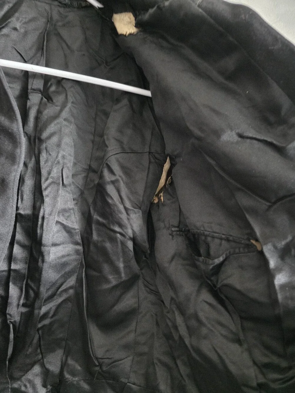 Vintage Fraternity Signed Military Comme Des Garcons Style Black Jacket